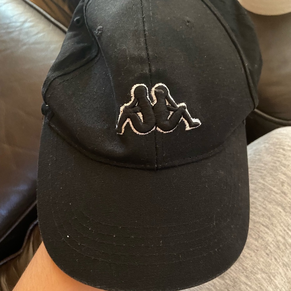 Black Kappa Hat//ballcap